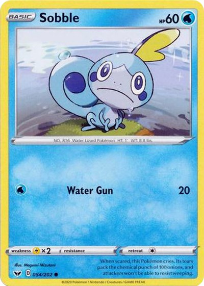 Sobble (054) [SWSH01: Sword &amp; Shield Base Set]
