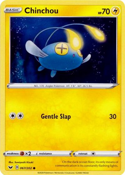 Chinchou (067) [SWSH01: Sword &amp; Shield Base Set]