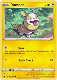 Yamper (073) [SWSH01: Sword &amp; Shield Base Set]