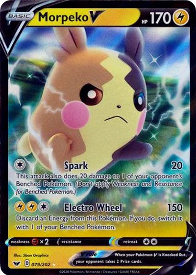 Morpeko V [SWSH01: Sword &amp; Shield Base Set]