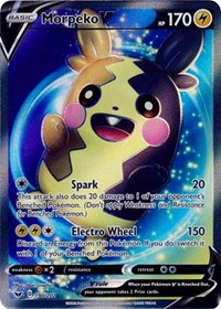 Morpeko V (Full Art) [SWSH01: Sword &amp; Shield Base Set]