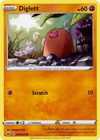 Diglett [SWSH01: Sword &amp; Shield Base Set]