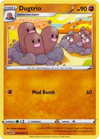 Dugtrio [SWSH01: Sword &amp; Shield Base Set]