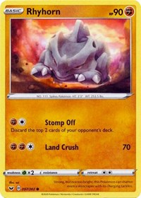 Rhyhorn (097) [SWSH01: Sword &amp; Shield Base Set]
