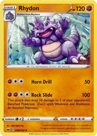 Rhydon [SWSH01: Sword &amp; Shield Base Set]