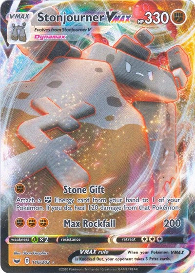 Stonjourner VMAX [SWSH01: Sword &amp; Shield Base Set]