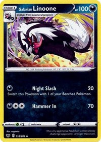 Galarian Linoone [SWSH01: Sword &amp; Shield Base Set]