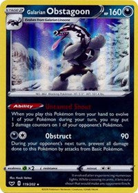 Galarian Obstagoon [SWSH01: Sword &amp; Shield Base Set]