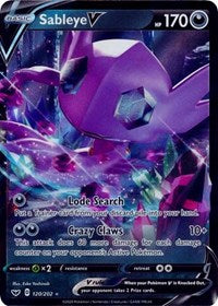 Sableye V [SWSH01: Sword &amp; Shield Base Set]