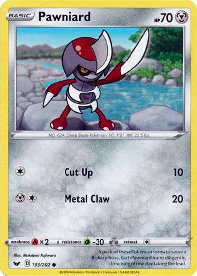 Pawniard [SWSH01: Sword &amp; Shield Base Set]