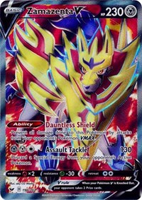 Zamazenta V (Full Art) [SWSH01: Sword &amp; Shield Base Set]