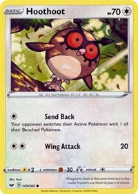 Hoothoot [SWSH01: Sword &amp; Shield Base Set]