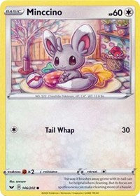 Minccino (146) [SWSH01: Sword &amp; Shield Base Set]