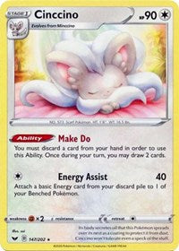 Cinccino [SWSH01: Sword &amp; Shield Base Set]