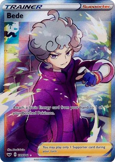 Bede (Full Art) [SWSH01: Sword &amp; Shield Base Set]