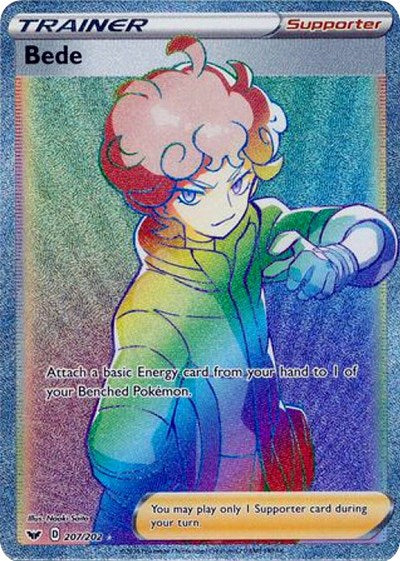 Bede (Secret) [SWSH01: Sword &amp; Shield Base Set]