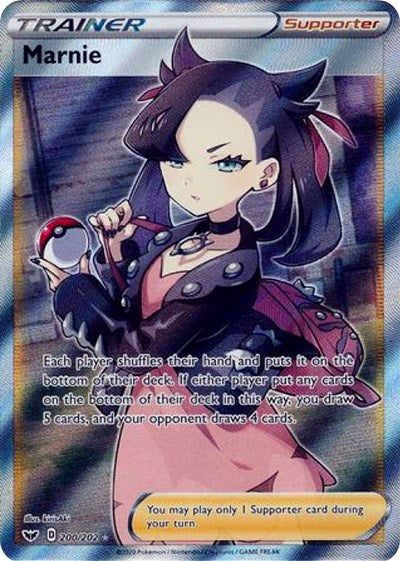 Marnie (Full Art) [SWSH01: Sword &amp; Shield Base Set]