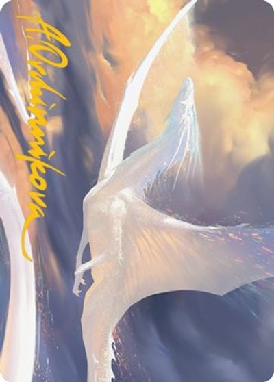 Timeless Dragon Art Card [Modern Horizons 2 Art Series]
