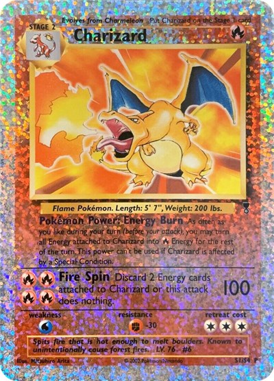 Charizard - S1/S4 (Box Topper) [Jumbo Cards]