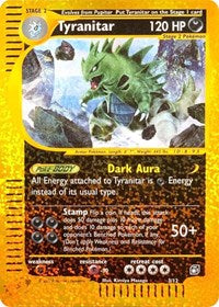 Tyranitar - 3/12 (Box Topper) [Jumbo Cards]