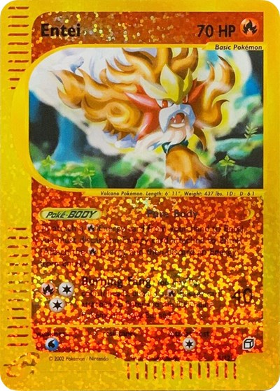 Entei - 5/12 (Box Topper) [Jumbo Cards]