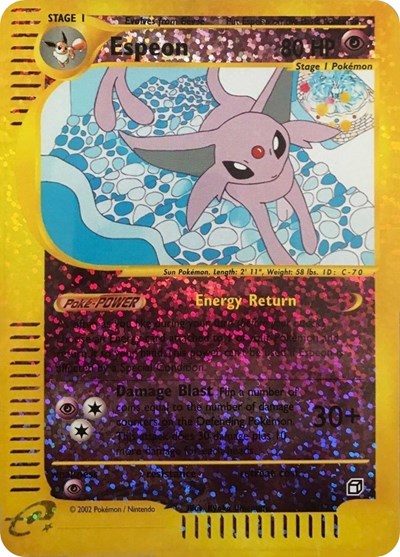 Espeon - 6/12 (Box Topper) [Jumbo Cards]
