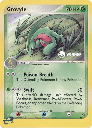 Grovyle (4) (Jumbo Card) [Nintendo: Black Star Promos]