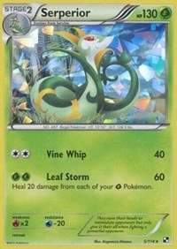 Serperior - 5/114 (Cracked Ice Holo) [Deck Exclusives]