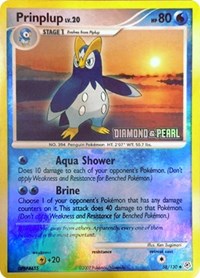 Prinplup (Diamond &amp; Pearl) [Burger King Promos]