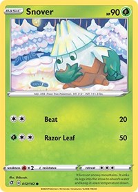 Snover [SWSH02: Rebel Clash]