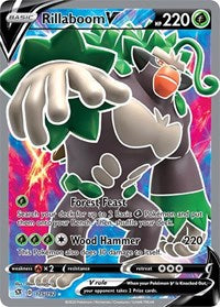 Rillaboom V (Full Art) [SWSH02: Rebel Clash]