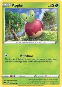 Applin (21) [SWSH02: Rebel Clash]