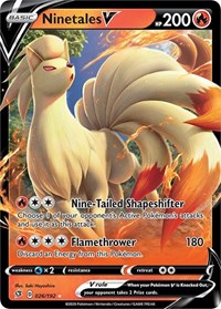 Ninetales V [SWSH02: Rebel Clash]