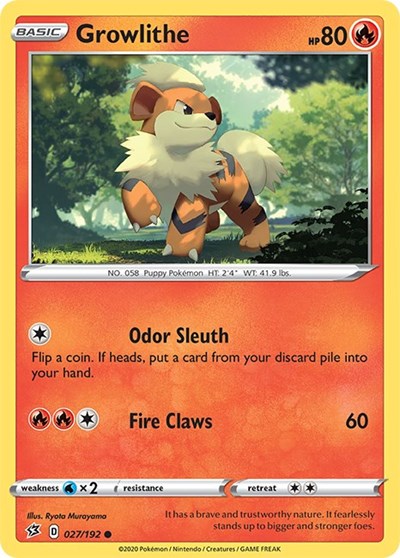 Growlithe [SWSH02: Rebel Clash]