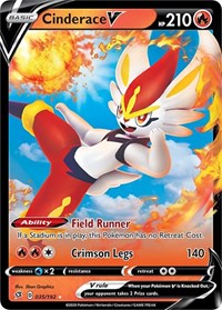Cinderace V [SWSH02: Rebel Clash]