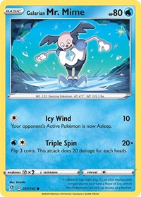 Galarian Mr. Mime [SWSH02: Rebel Clash]