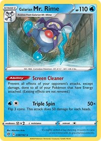 Galarian Mr. Rime [SWSH02: Rebel Clash]