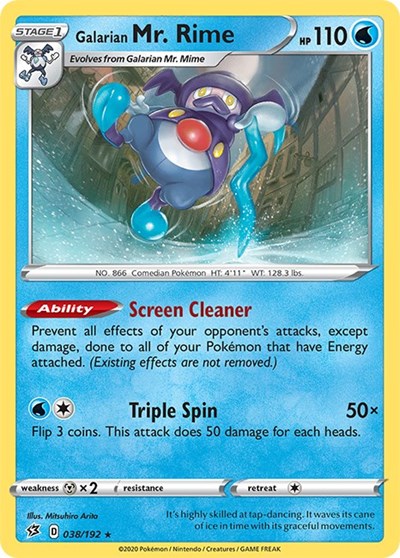 Galarian Mr. Rime [SWSH02: Rebel Clash]