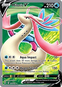 Milotic V (Full Art) [SWSH02: Rebel Clash]