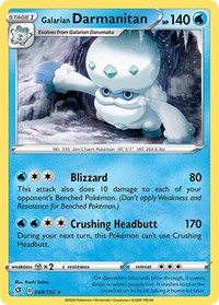 Galarian Darmanitan [SWSH02: Rebel Clash]
