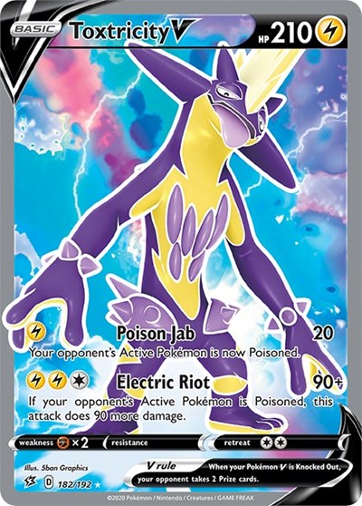 Toxtricity V (Full Art) [SWSH02: Rebel Clash]