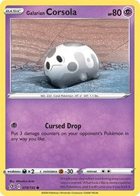 Galarian Corsola [SWSH02: Rebel Clash]