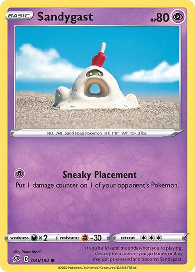 Sandygast [SWSH02: Rebel Clash]