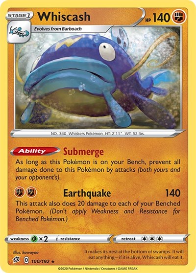 Whiscash [SWSH02: Rebel Clash]