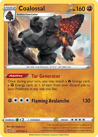 Coalossal [SWSH02: Rebel Clash]
