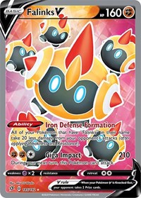 Falinks V (Full Art) [SWSH02: Rebel Clash]