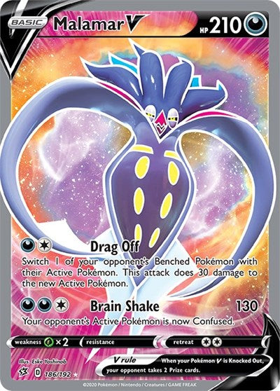Malamar V (Full Art) [SWSH02: Rebel Clash]