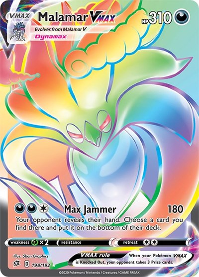Malamar VMAX (Secret) [SWSH02: Rebel Clash]