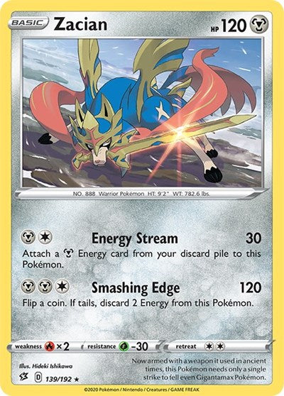 Zacian [SWSH02: Rebel Clash]