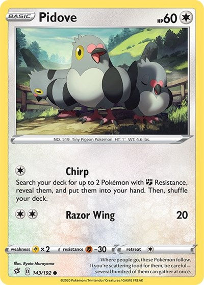 Pidove [SWSH02: Rebel Clash]